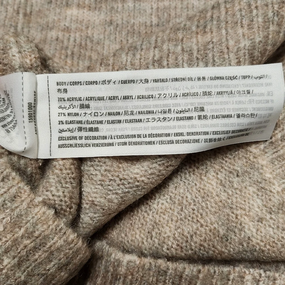 Abercrombie & Fitch Fair Isle Sweater Dress XS - Picture 6 of 6